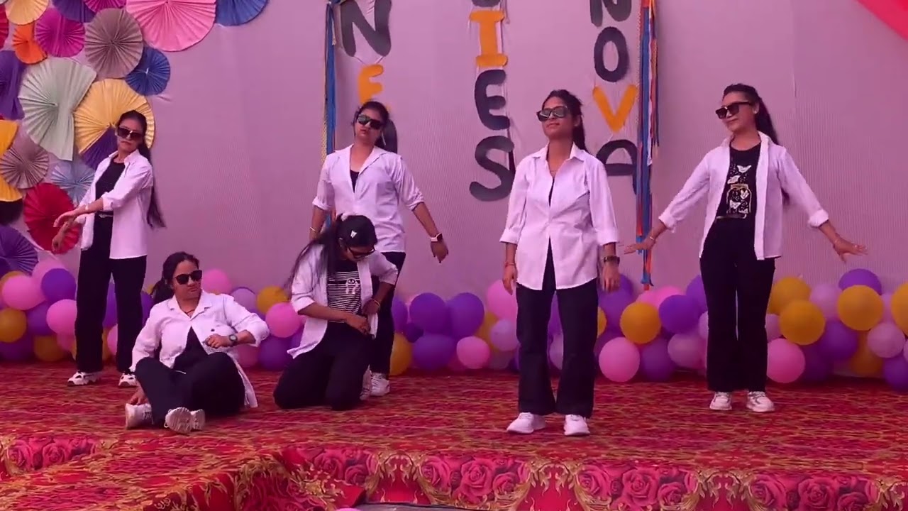 Bollywood Dance performance of nursing students @satyamcollegeofnursing