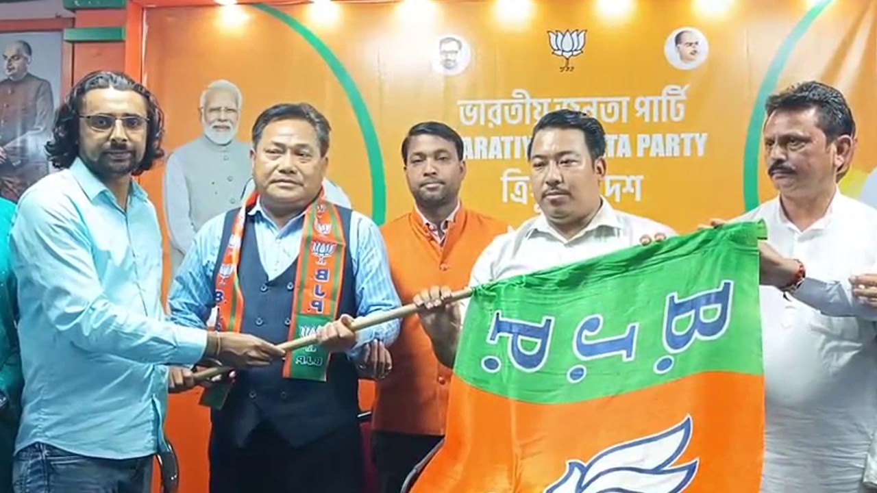 CPIM bastion breached: Senior leader Jogendra Tripura joins BJP