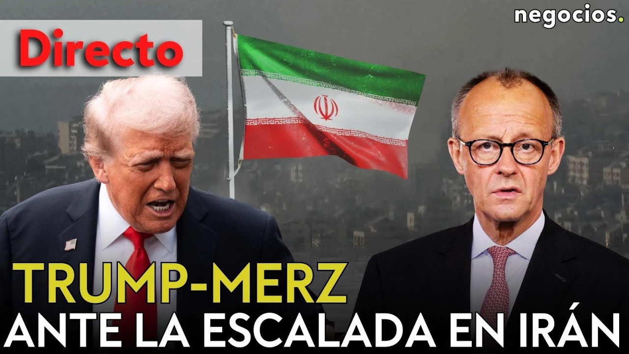 DIRECTO | TRUMP ANTE LA ESCALADA CON IRÁN: MERZ MARCA EL TONO EN SU VISITA A LA CASA BLANCA