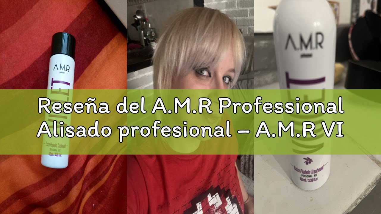 Rese&ntilde;a del A.M.R Professional Alisado profesional &ndash; A.M.R VIOLET &ndash; EXTRA PROTEIN TREATADO &ndash; Sin FORM