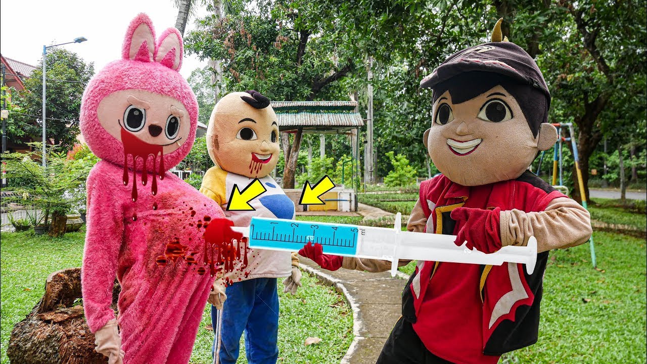 LABUBU H4MIL GARA GARA SQUID GAME!! MENCARI SUNTIKAN RAKSASA