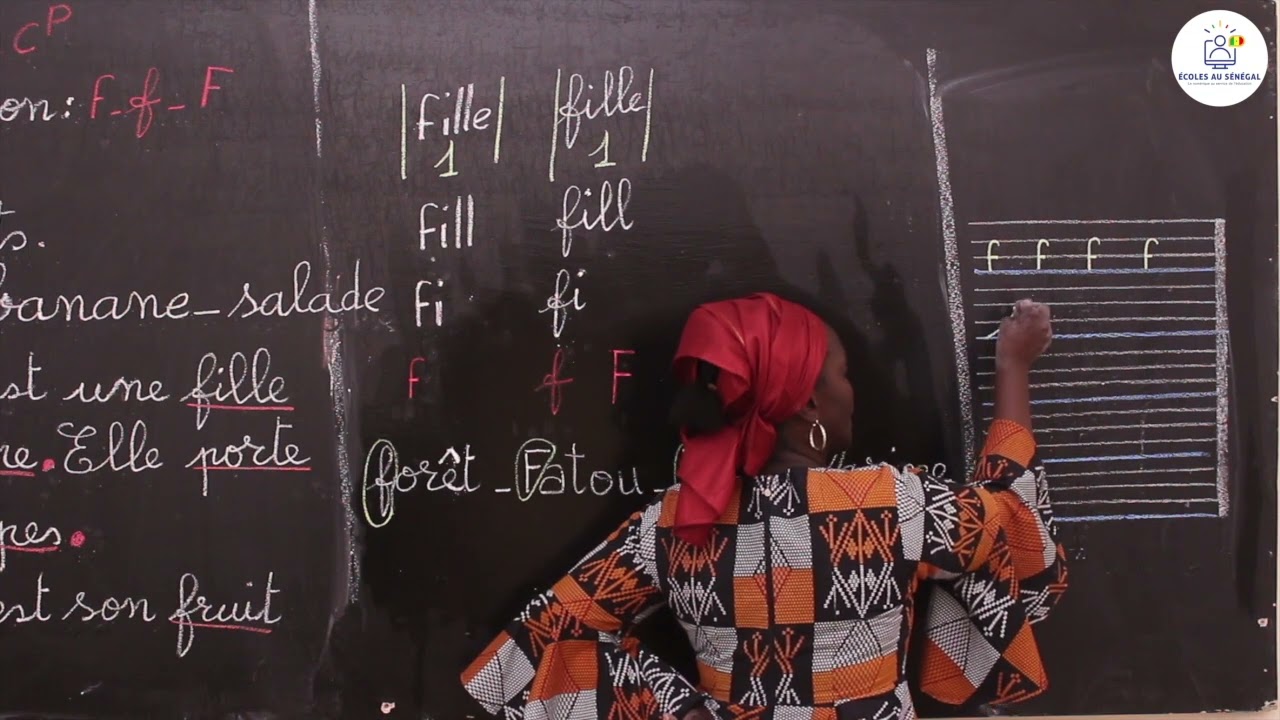 Cours - CP - Français : Leçon de lecture / Etude du son: F - f / Suite / Mme Ndiaye