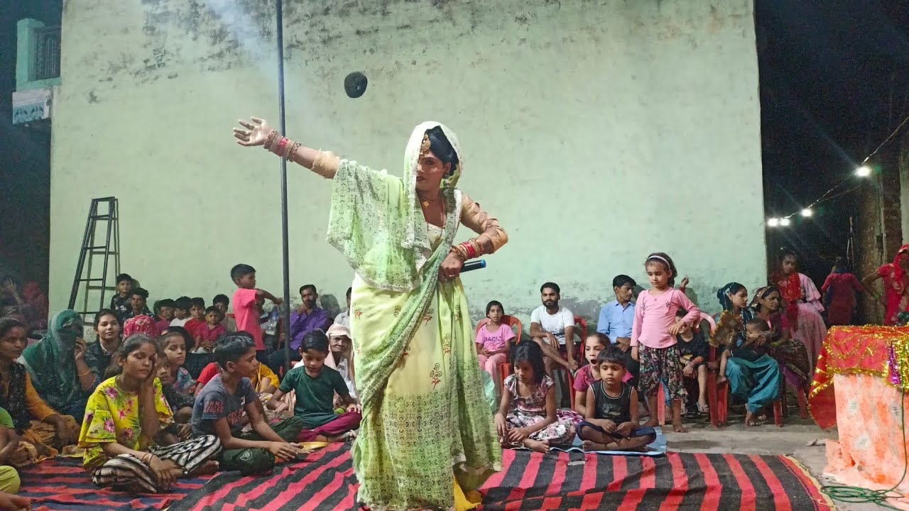 dahati davi jagran mandal bhute sunadr  matarani ka new 2024 ka bhjan sonu jogne ka dans🥰dj karan sk