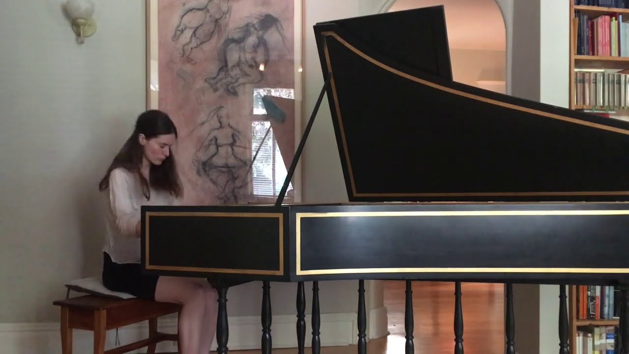 Clavecin en concert présente Jupiter d'Antoine Forqueray, joué par Mélisande McNabney