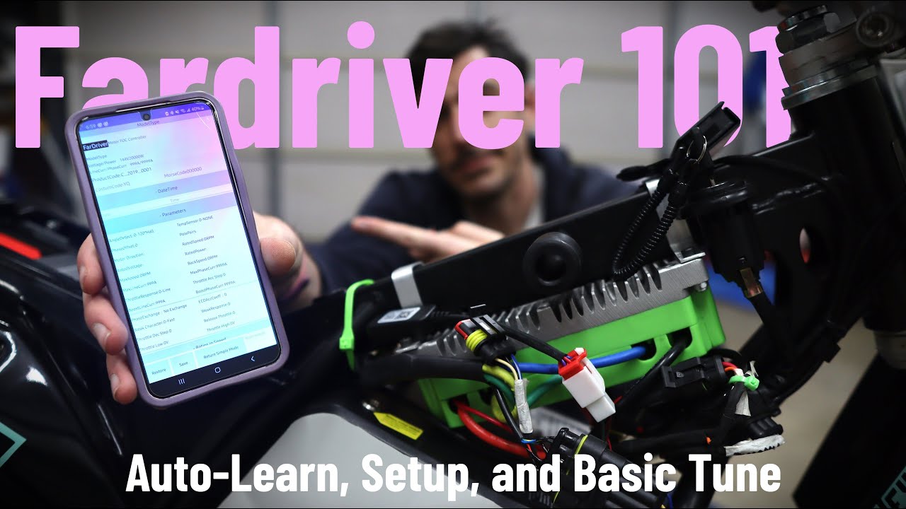 How to Setup and Tune a Fardriver, a Beginner's Guide