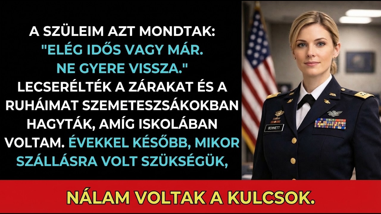 A húgom mondta: „Bocsánat nélkül nem jössz be.“ Délután eladtam.