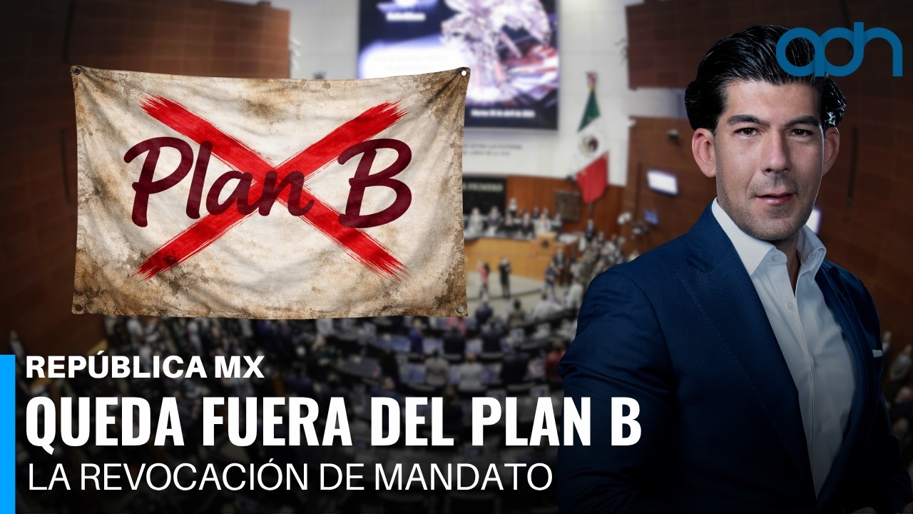 Hasta los aliados le dan la espalda a la revocaci&oacute;n de mandato en el Plan B I Rep&uacute;blica Mx