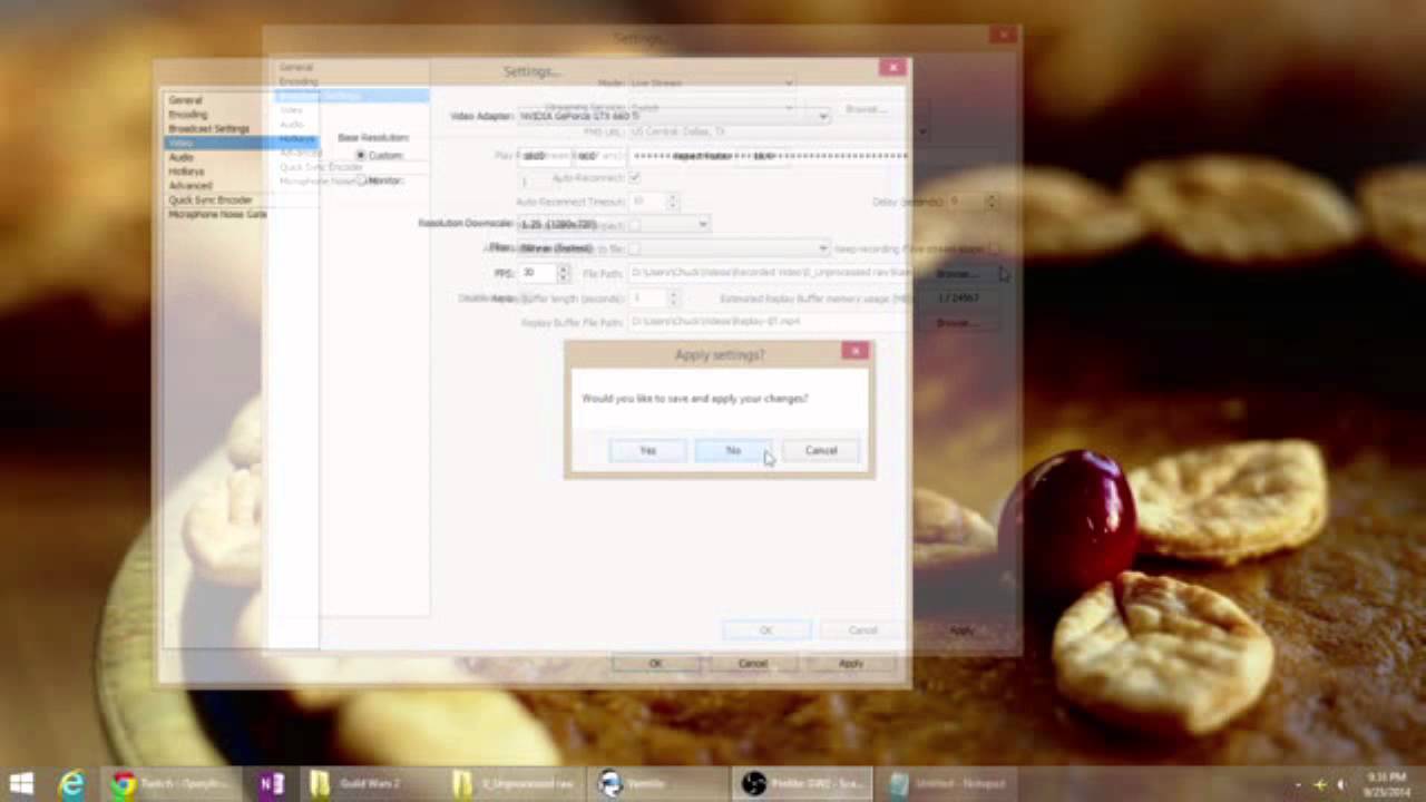 Open Broadcast Software How To