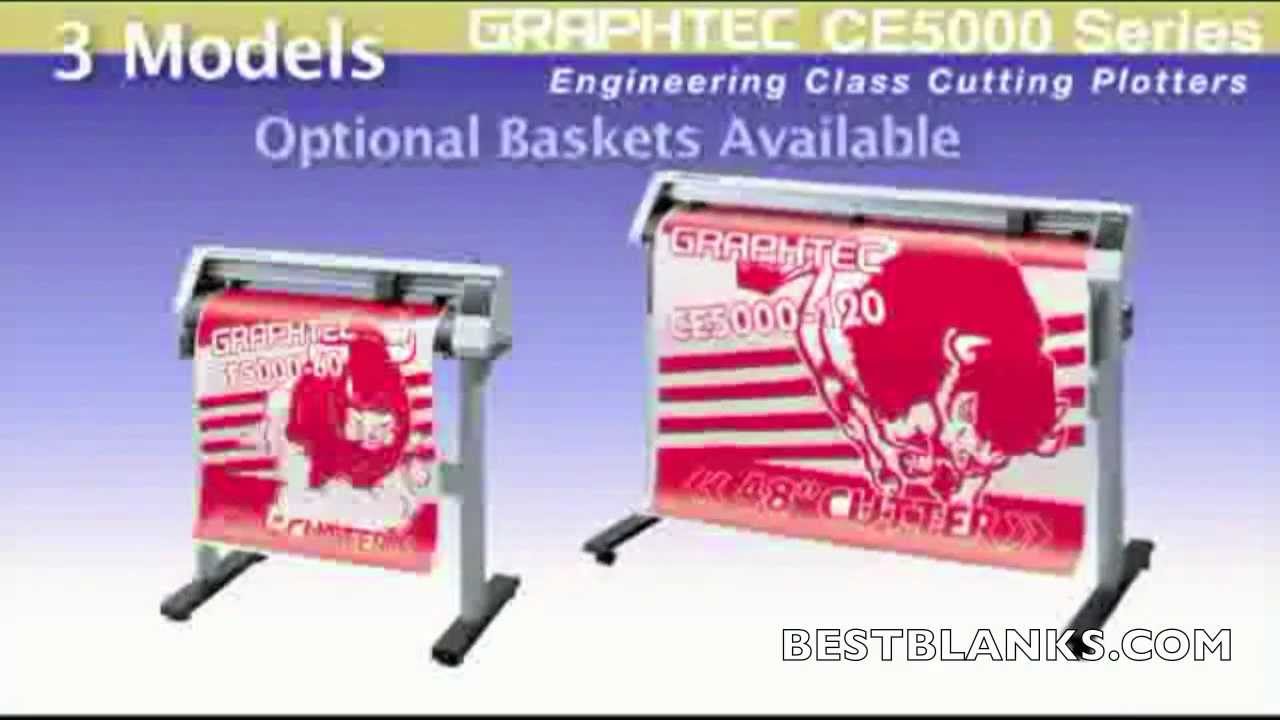 Learn The Key Features of the Graphtec CE5000 Vinyl Cutter Series!