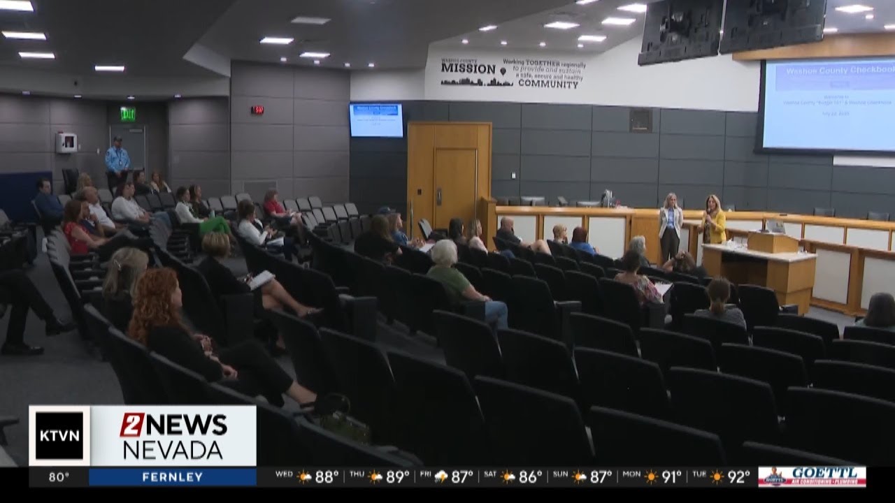 Washoe County Budget 101 Meeting