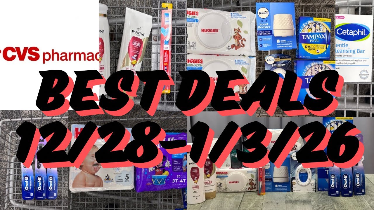 Купоны и покупки в CVS - 28.12-03.01.26 - Выгодные предложения - Купоны CVS на этой неделе