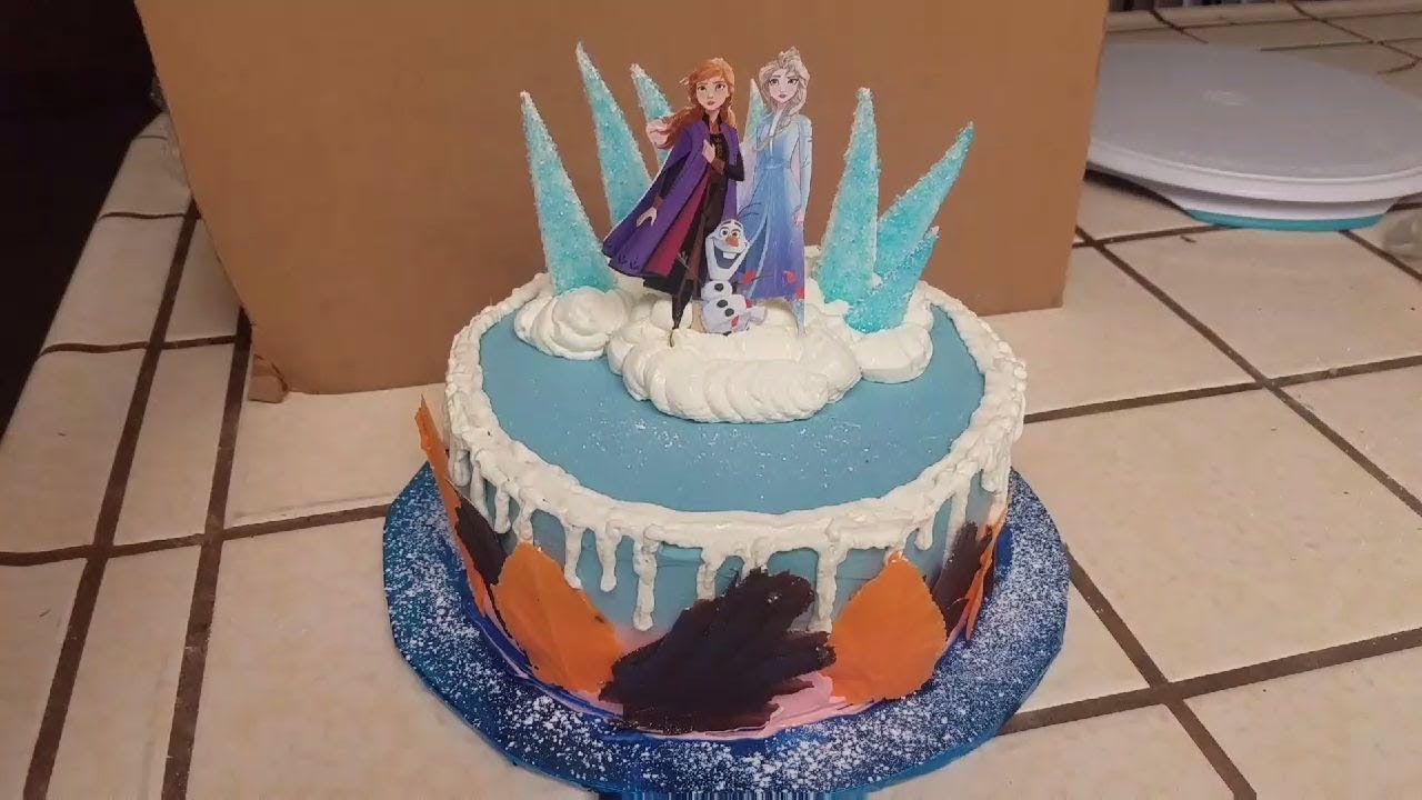 Frozen 2 Cake