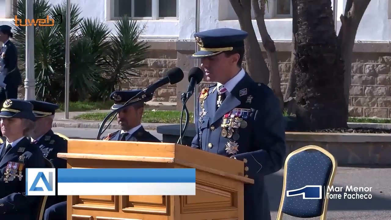 11.12.24. Jura de Bandera de los  alumnos de nuevo ingreso en la Academia General del Aire