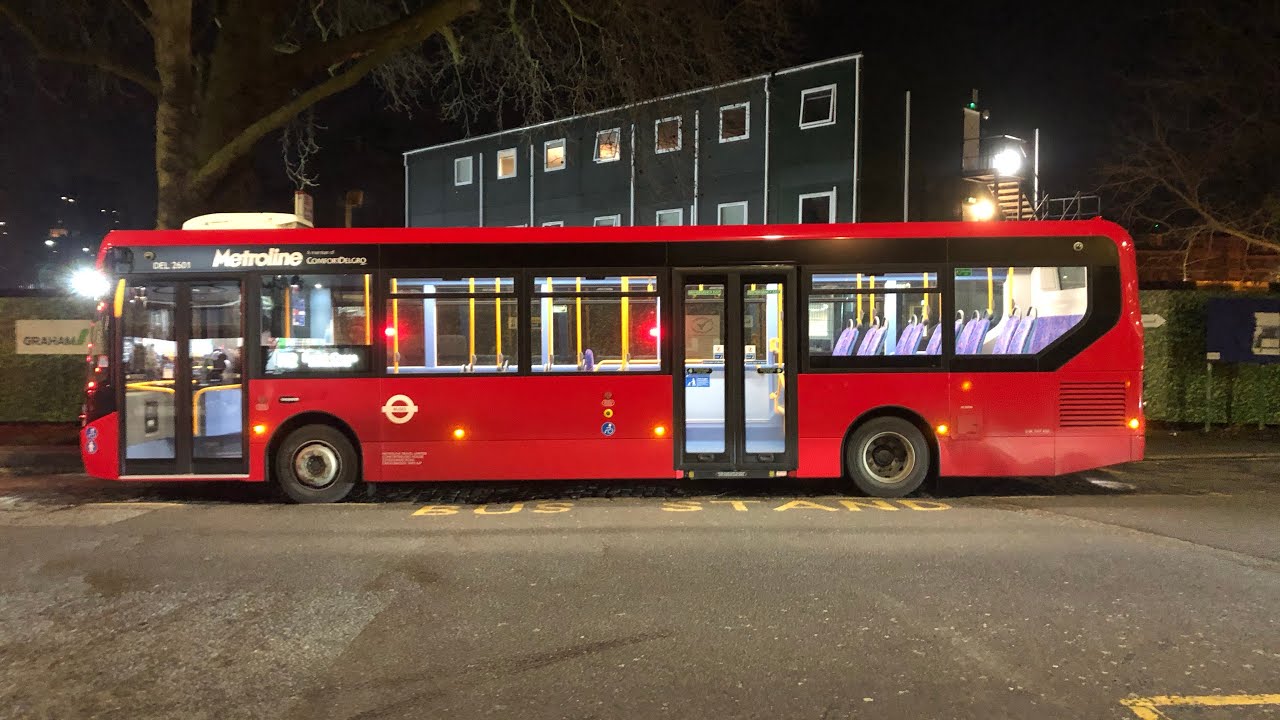 ENVIRO 200 MMC | ROUTE 112 to EALING BROADWAY STN (YX19 0VE DEL2601 METROLINE)