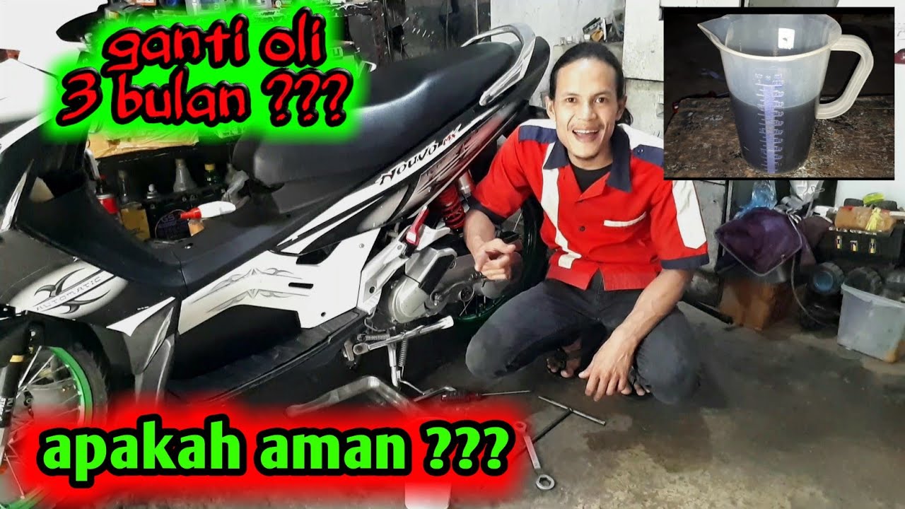 tips ganti oli 3 bulan ??? !!! menentukan masa pakai oli !!! tips penting