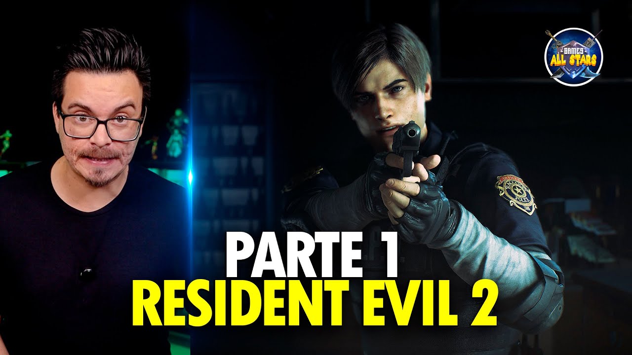 COMEÇANDO (de novo) RESIDENT EVIL 2 [Parte 1 - Leon]
