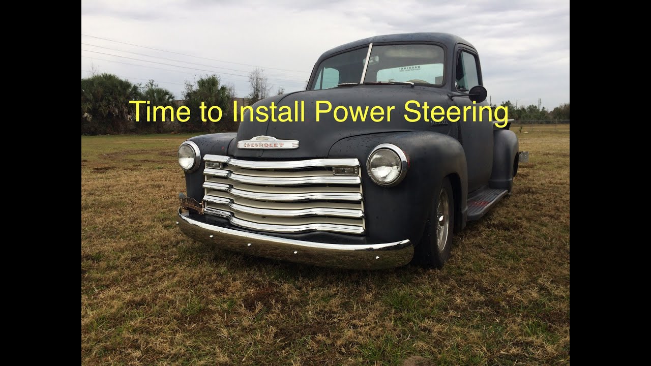 How to Install Power Steering on a 1952 Chevy Truck