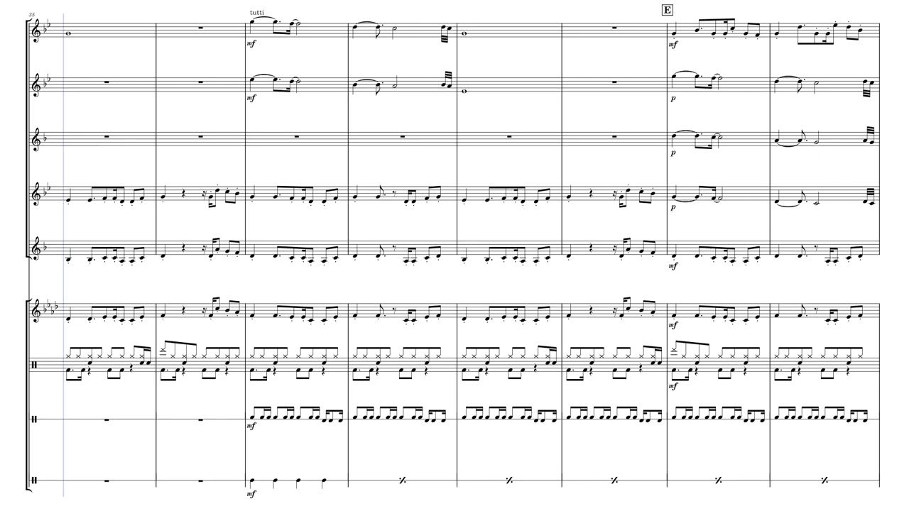 Axel F - Brass ensemble