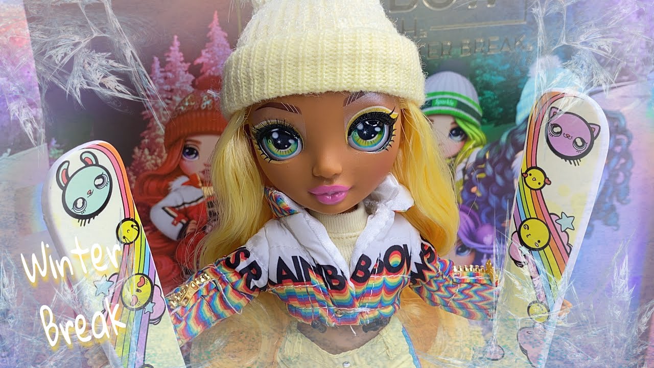 Rainbow High Winter Break Sunny Madison Doll Review!! | Zombiexcorn