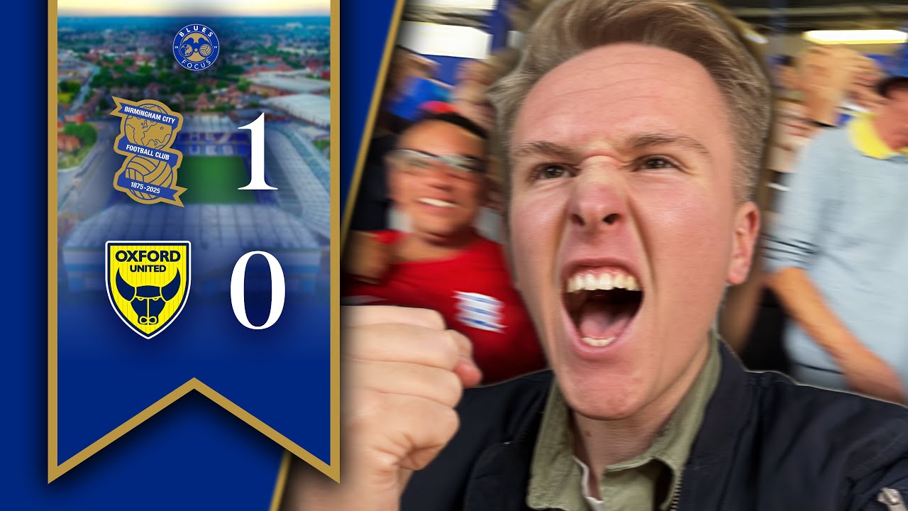 Paik WINNER Gives Blues First Home Win | Birmingham City 1-0 Oxford United