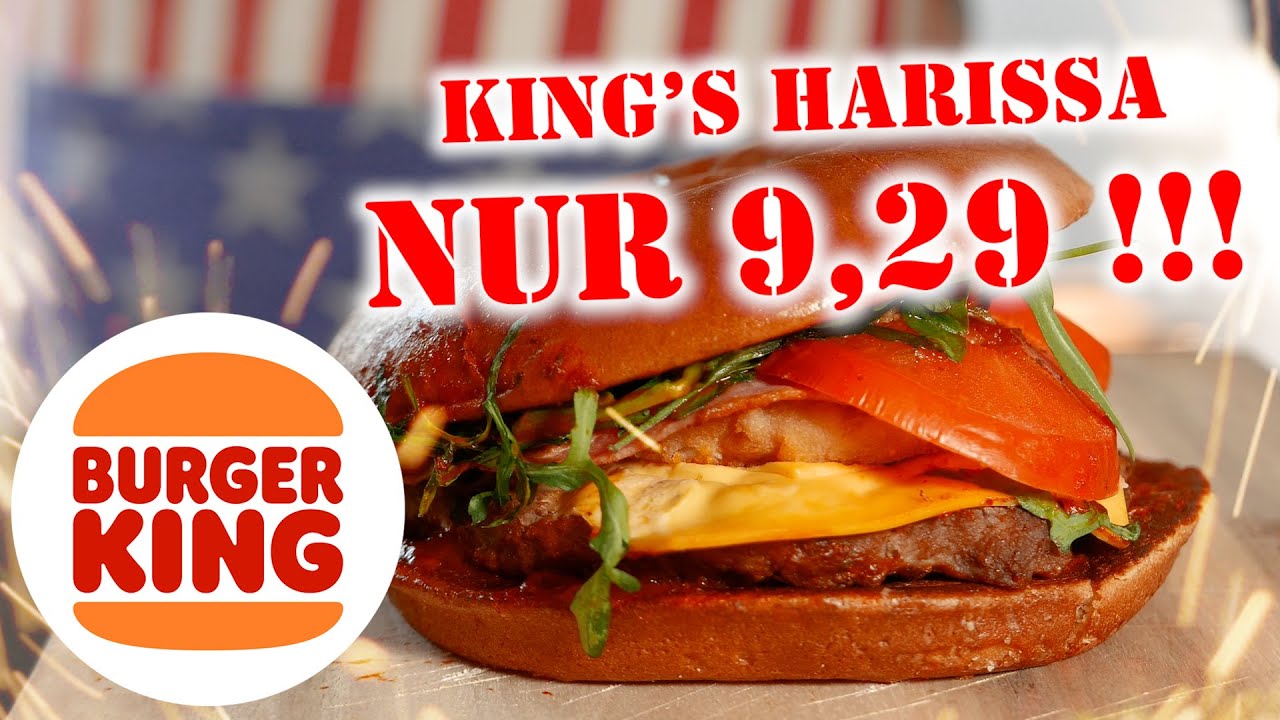 Burger King KING's HARISSA | Die Grillshow 536 #diegrillshow #grillshow #burgerking