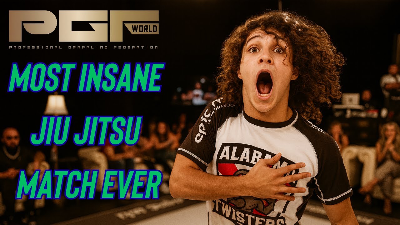 Most Exciting BJJ Match of All Time? (Raphael Ferreira vs Nick Sahf at PGF World 8)