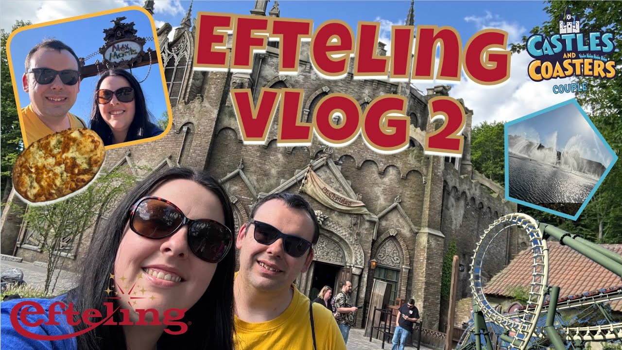 EFTELING 2025 VLOG 2 | Loonsche Land | Trying different food and rides in the park | British couple
