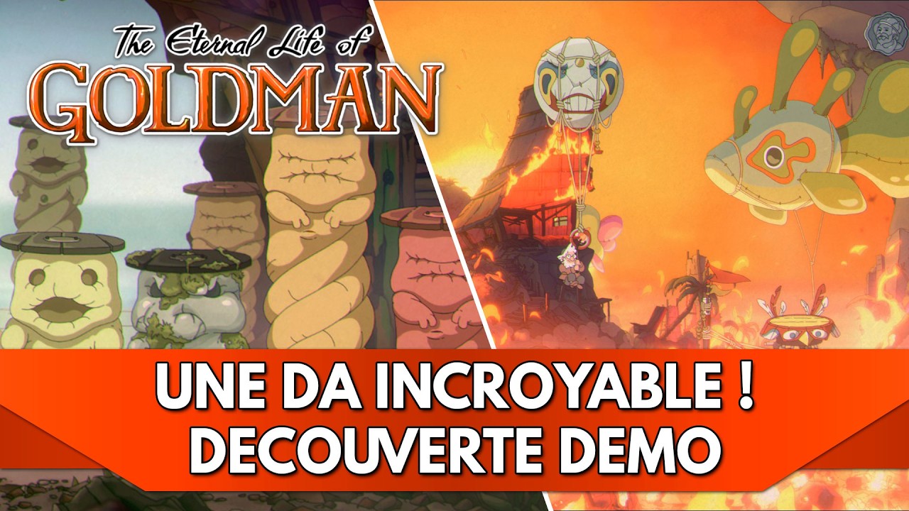 The Eternal Life of Goldman Gameplay FR : une DA Incroyable ! | Découverte Démo (100% ✔️)