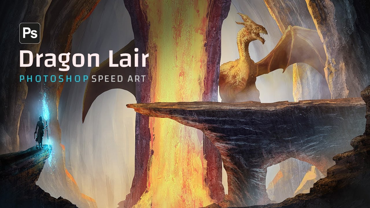 I made Dragon Lair in Photoshop - Concept Art