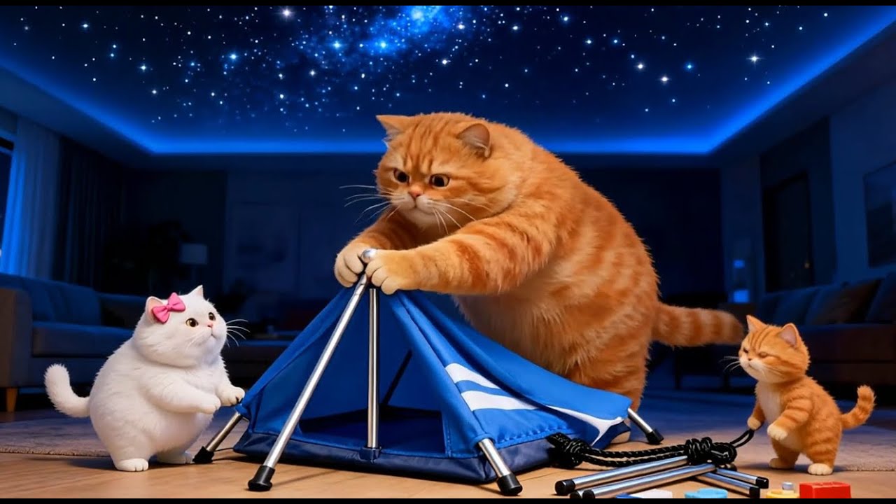都市猫咪露营记：沙发底下的奇幻森林