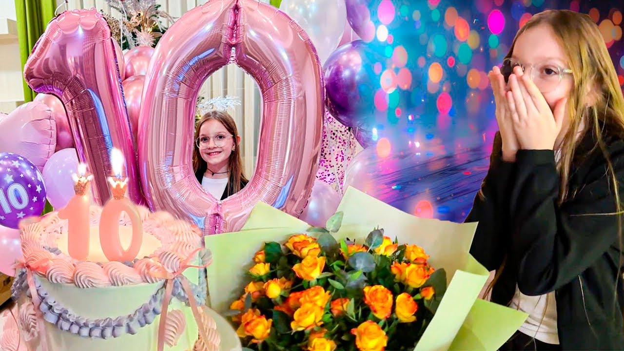 🥳 La MULȚI Ani Sara 🎁 La așa SURPRIZĂ ea nu s-a AȘTEPTAT 🎀