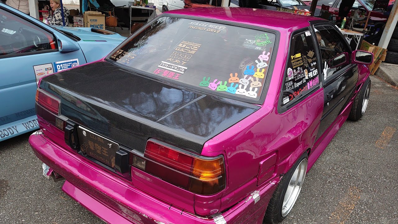 20221126　第2回　ちょっとハゲし走　車載　スポーツランド山梨　SLY　AE86　4AG　ドリフト