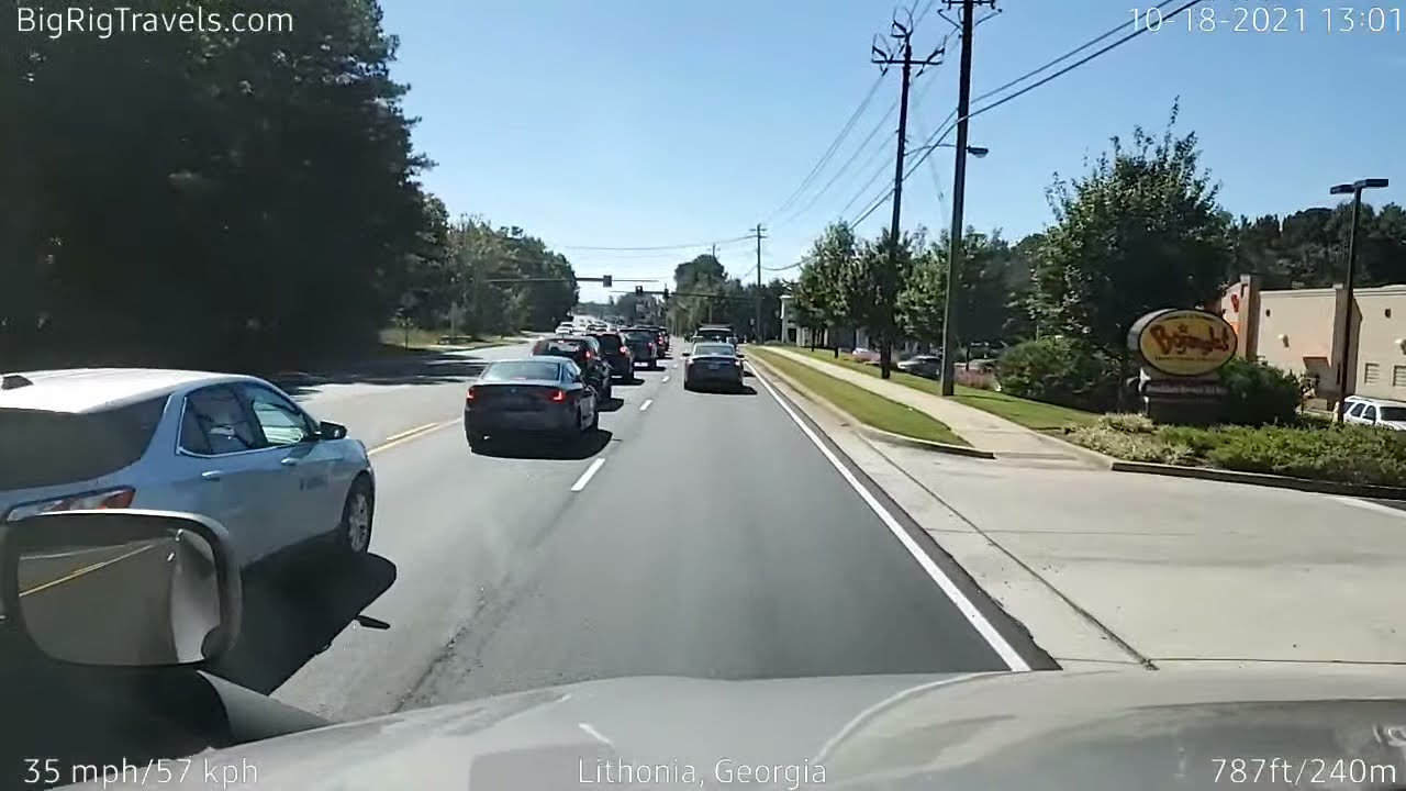 BigRigTravels LIVE | Decatur to McDonough, GA (10/18/21 12:57 PM)