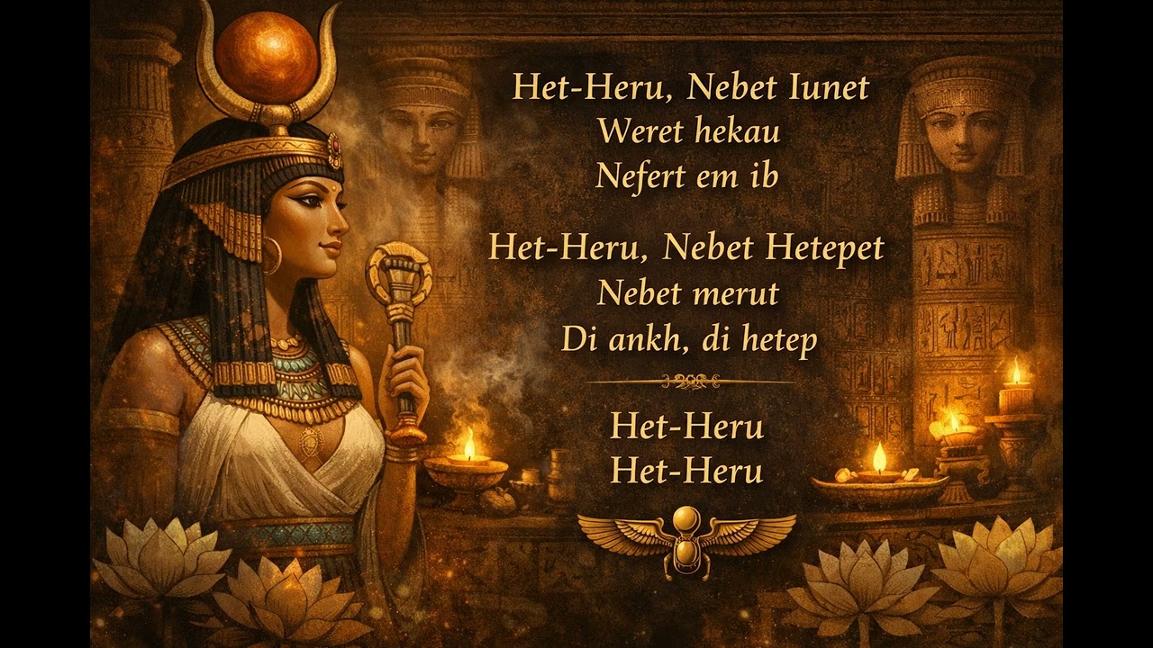Prayer for Hathor | Ancient Egyptian Temple Chant