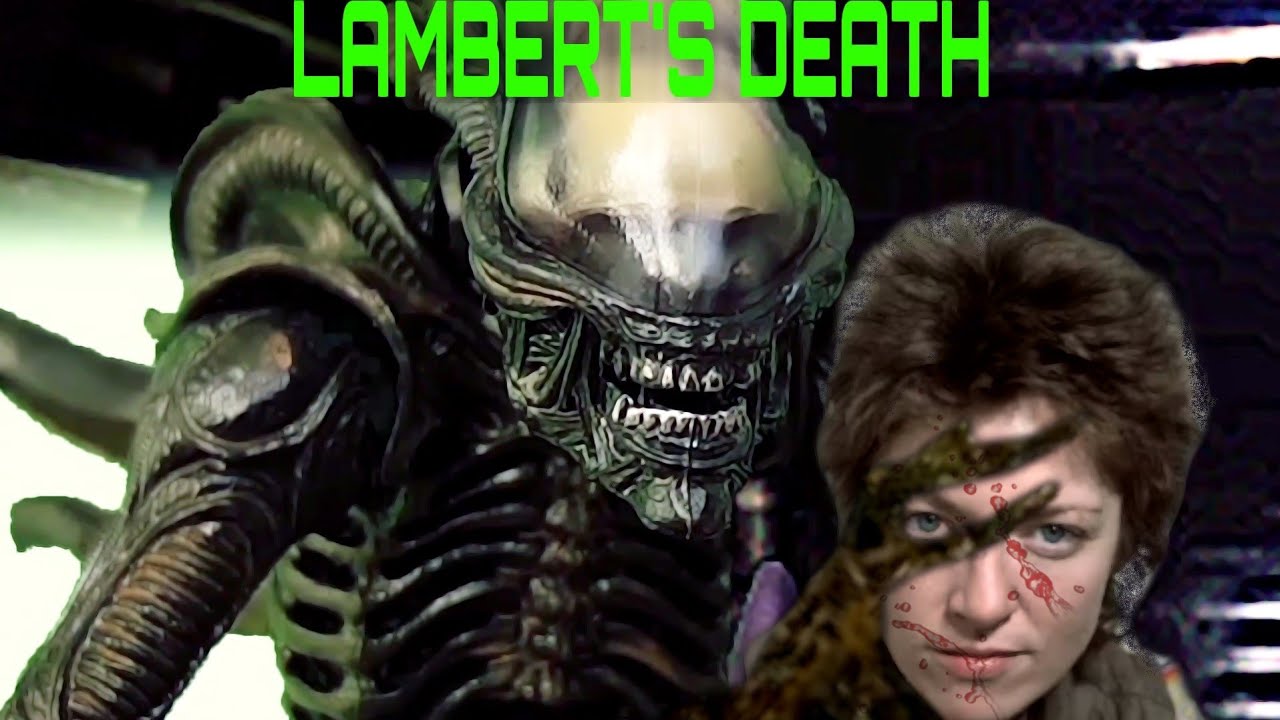 Alien 1979 Lambert's death deleted scenes