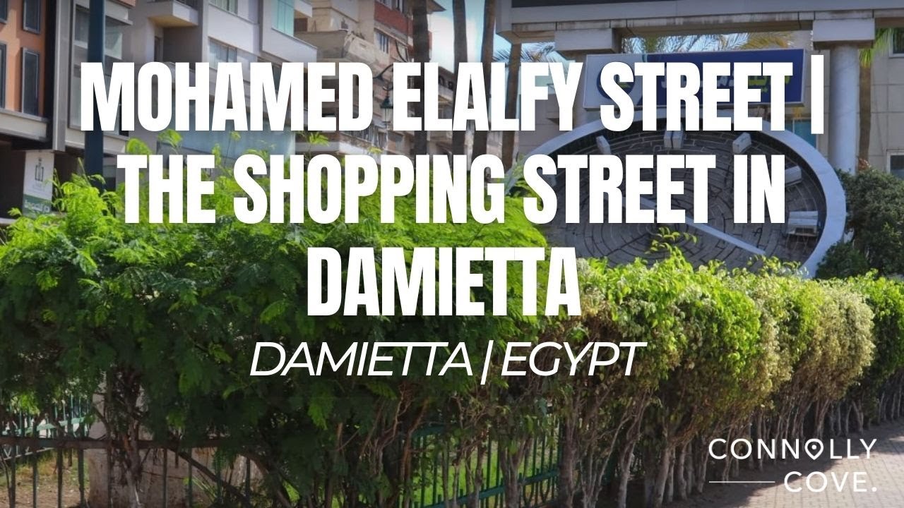 Mohamed Elalfy Street | The Shopping Street in Damietta | Egypt | Things To Do in Egypt