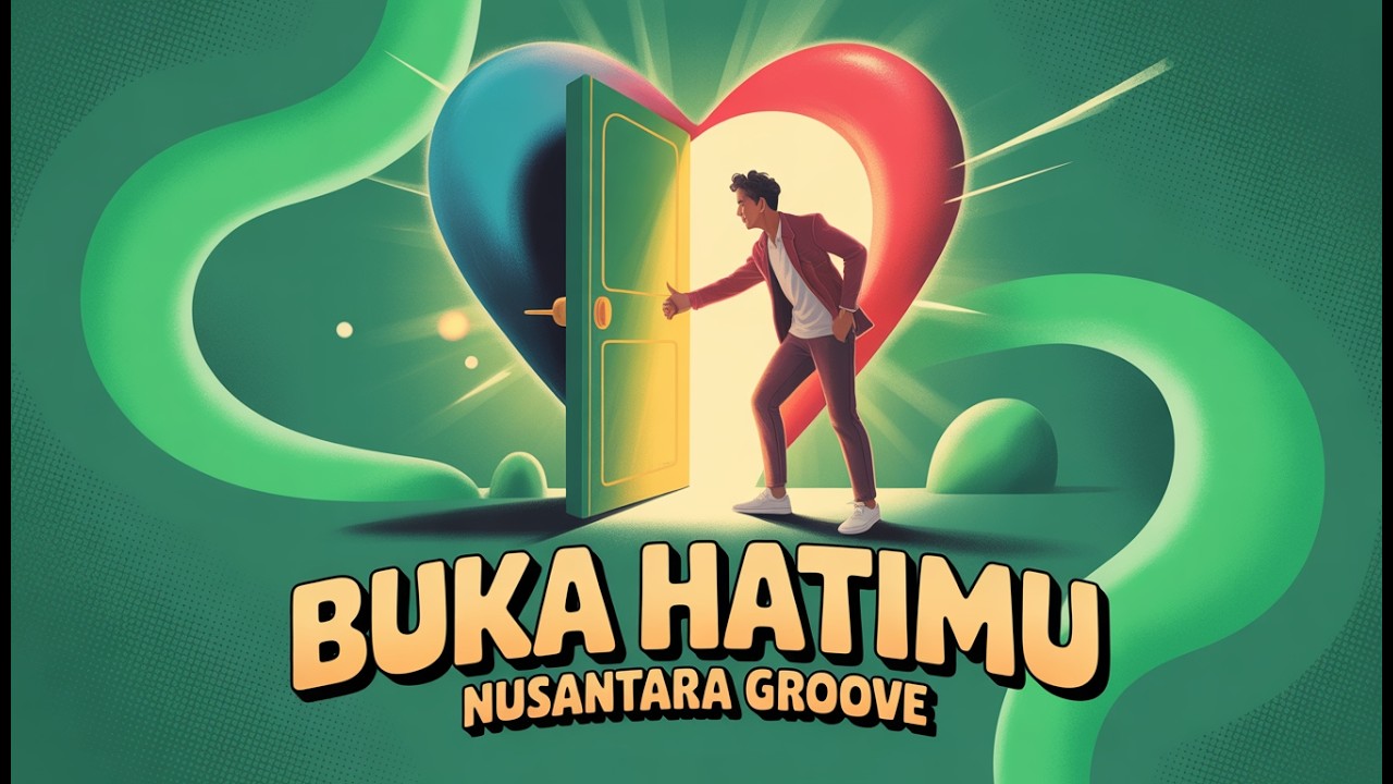 BUKA HATIMU - NUSANTARA GROOVE (Official Lyric Video) | FUNK POP INDONESIA