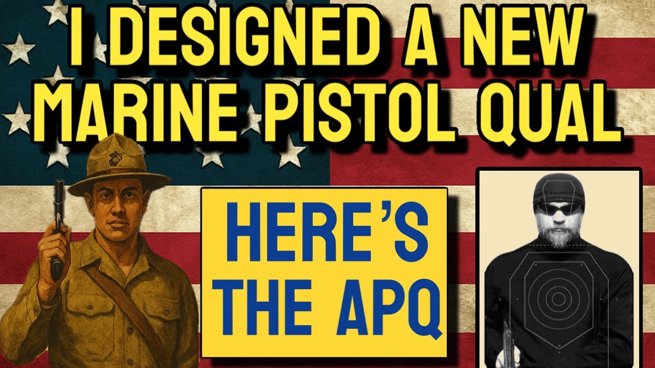 I Designed a NEW Marine Corps Pistol Qual — Here’s the APQ (Annual Pistol Qualification)