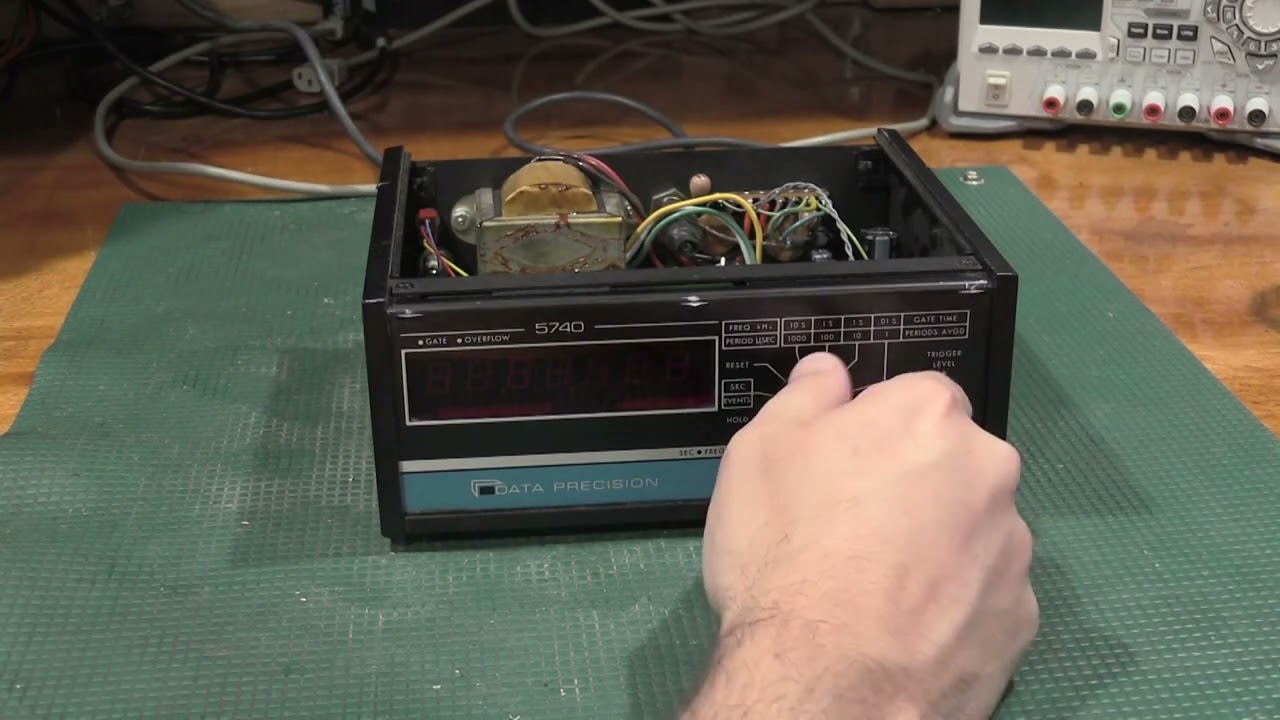 Data Precision 100Mhz Frequency Counter Repair and Alignment