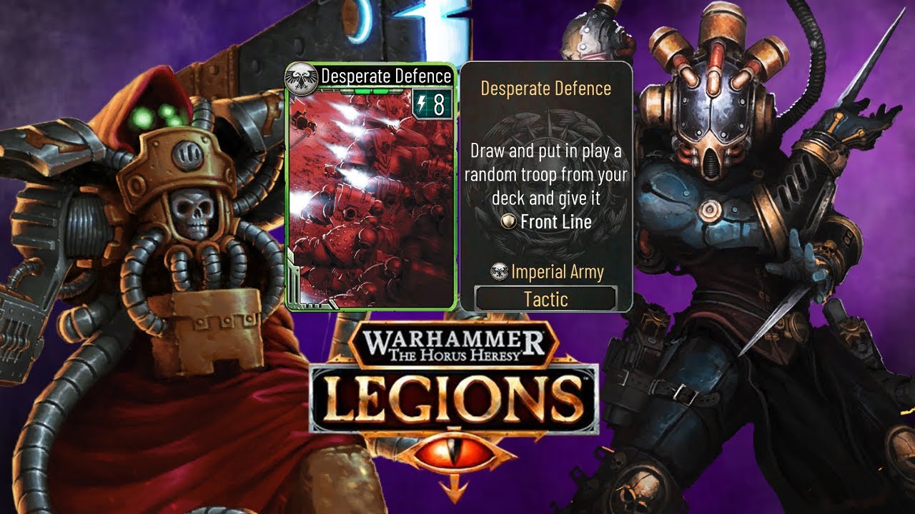 Desperate Defense Showdown! -||- The Horus Heresy Legions