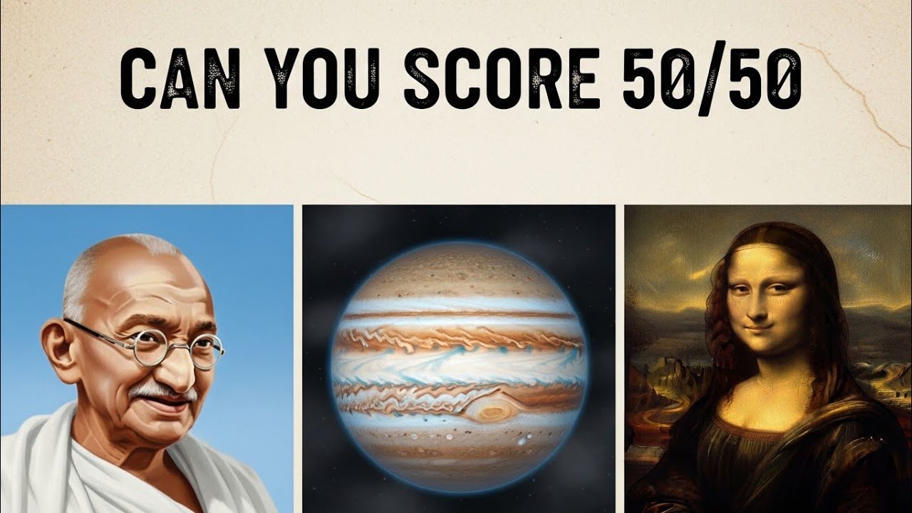 ONLY 33% People Achieve 25/25 Score in this General Knowledge trivia Quiz 😱