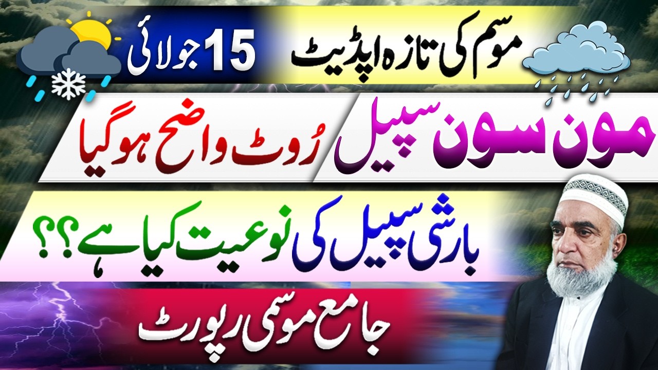 Weather Forecast for Next few days in Pakistan || Crop Reformer