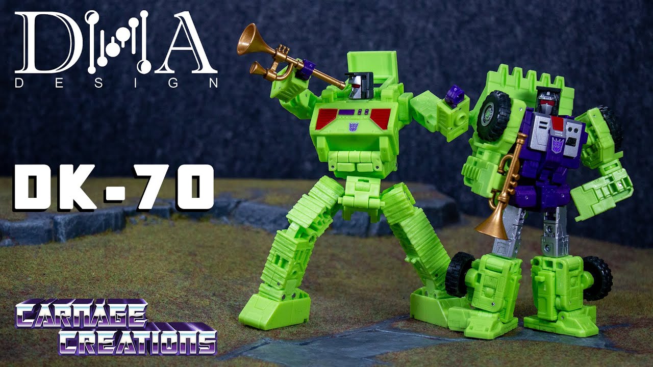 DNA Design DK-70 Upgrade - Transformers Studio Series Constructicon BONECRUSHER и SCRAPPER (196)
