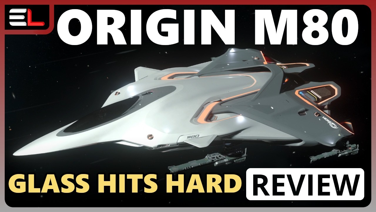 Обзор Star Citizen 4.8 (примерно 10 минут) - ORIGIN M80: Перо, которое бьет сильно.