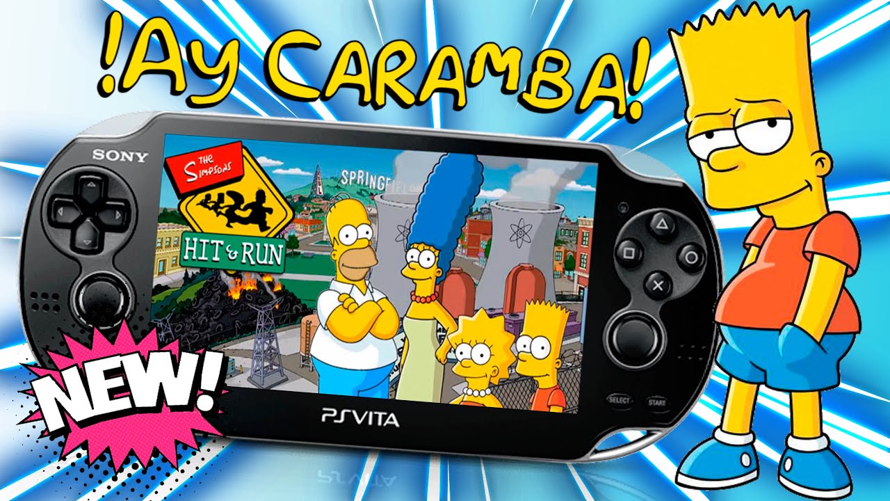 Corre por tu Psvita ahora MISMO!! nueva VERSIÓN The Simpsons para PSVITA en 2024