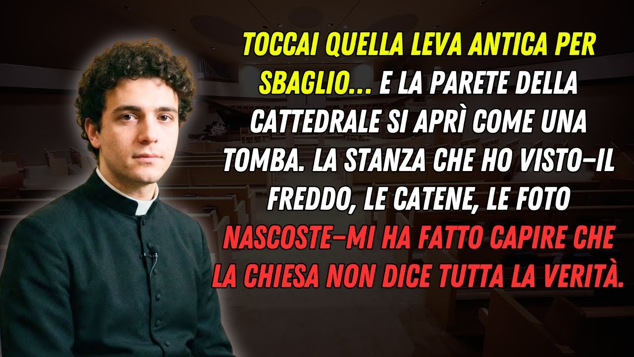 Un giovane sacrestano toccò una alavanca antica per sbaglio… e aprì una stanza che la Chiesa negava