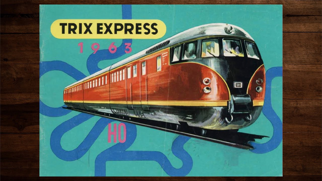 TRIX EXPRESS Katalog 1963 – Modellbahn, Modelleisenbahn, H0