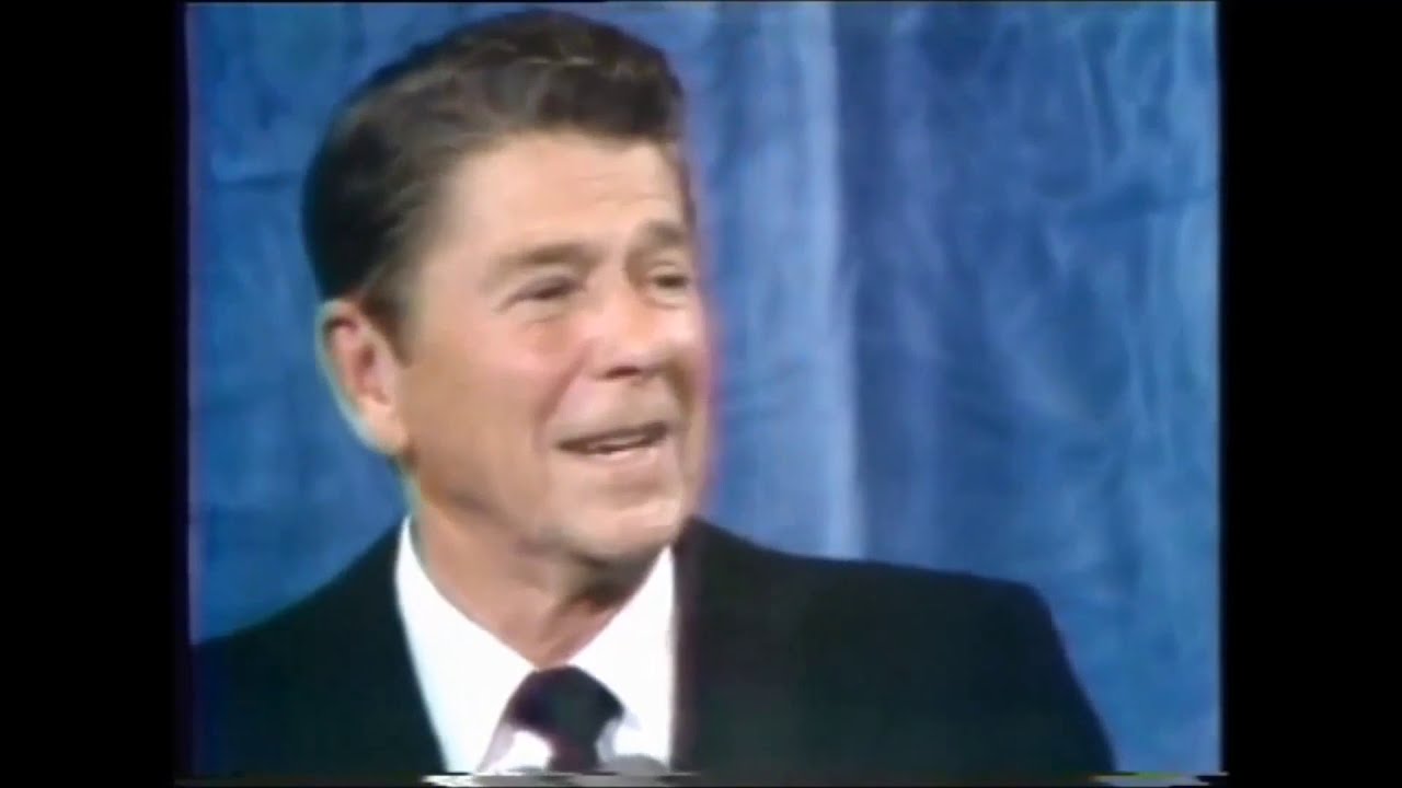 Reagan election night victory speech in Los Angeles 1980 from NBC