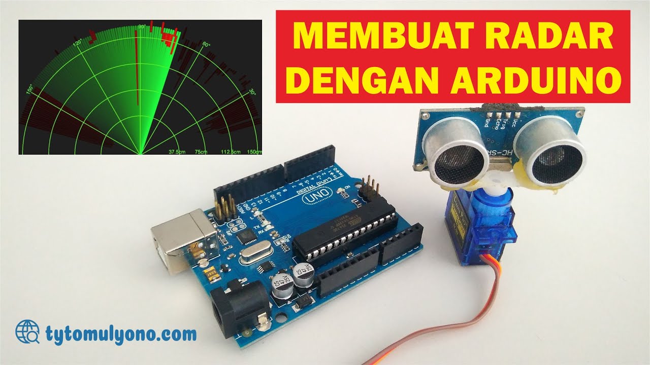 Tutorial MEMBUAT RADAR dengan ARDUINO