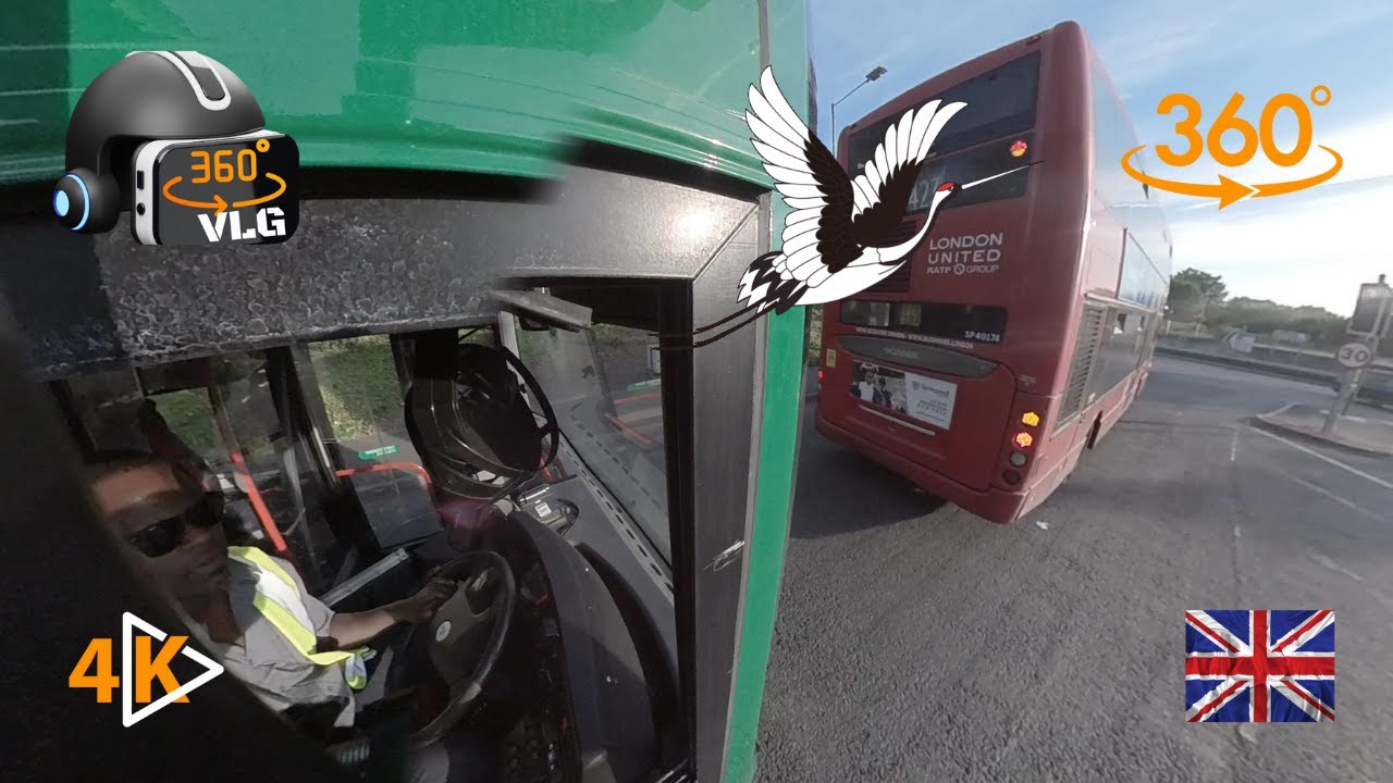 EXCLUSIVE: POV BUS DRIVERS VIEW (BIRDS EYE VIEW ANGLE)